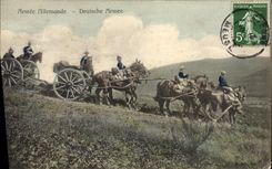 CPA Militaria Armee allemande 