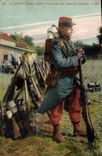 CPA Militaria Infanterie En tenue de campagne 