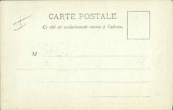 VINTAGE POSTCARD Militaria St Etienne the shooting with Black Wood