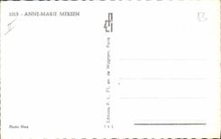 POSTAL MODERNA cine Ana María Mersen