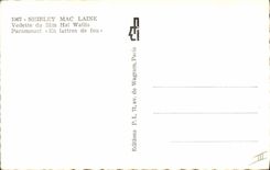 CPM Cinema Shirley Mac laine Film de Hals Wallis En lettres de feu