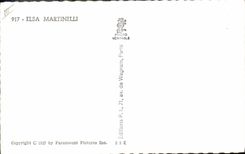 CPM Cinema Elsa Martinelli