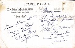 POSTAL MODERNA cine Ramón Novarro en Ben-Hur