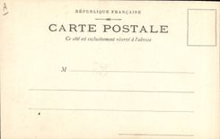 VINTAGE POSTCARD Puppets the merchant of needles Puppet