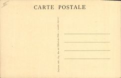 VINTAGE POSTCARD Puppets Lyon Puppet the bridge Holy Tilsitt Jean and the hill of Fourviere