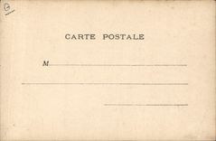 VINTAGE POSTCARD Mrs. Bonami Masseuse manicurist draws the Cartomancie charts