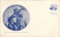 VINTAGE POSTCARD Ordonoff and its medium