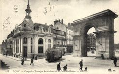 CPA Banque Dijon Porte Guillaume et le Comptoir d'Escompte de Mulhouse 
