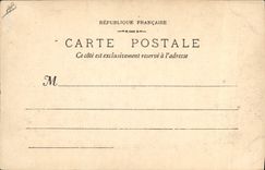 VINTAGE POSTCARD Banque de France Draguignan