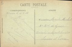 Folklore de Ruán de la POSTAL de la VENDIMIA el pote de Normandía