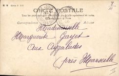 VINTAGE POSTCARD Napoleon 1st close friend Let us call the guard