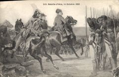 VINTAGE POSTCARD Napoleon 1st Iena October 14th, 1806