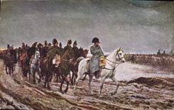 CPA Napoleon 1er Meissonnier Campagne de France Russie Russia