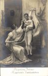 VINTAGE POSTCARD Napoleon 1st close friend Child