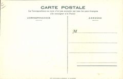 POSTAL Albert 1r de la VENDIMIA (tela de la decoración)