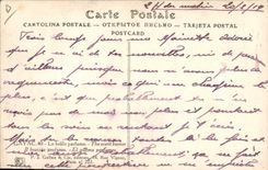 VINTAGE POSTCARD Fantasy Gayac Illustrator the flaring perfumes