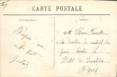 VINTAGE POSTCARD Militaria eme regiment of infantry the regiment leaves moving