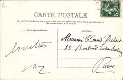 CPA Militaria Piece de 75 L'officier observant l'objectif