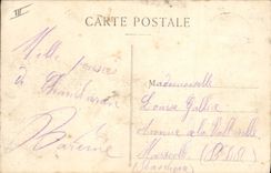 VINTAGE POSTCARD Militaria Camp of Chambaran kitchens per hour of soup