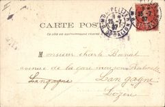 CPA Militaria Etendard du 33eme regiment d'artillerie 