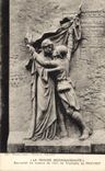 VINTAGE POSTCARD Militaria grateful France Low marble relief of Arc de Triomphe of Proyart