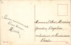CPA Militaria Artillerie Nettoyage d'une piece Canon