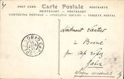 CPA Militaria Camp de Mailly Artillerie lourde de Campagne En batterie