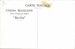 CPM Cinema Ramon Novarro dans Ben Hur