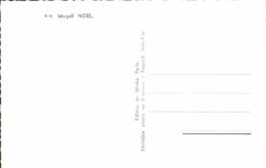 POSTAL MODERNA la Navidad de Magali del cine