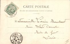 Horóscopo del folklore de la clarividencia de Cartomancie de la POSTAL de la VENDIMIA el trébol de 4 espolones de las señoras