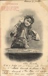 VINTAGE POSTCARD Cartomancy Clairvoyance Folklore the gipsy