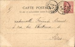 VINTAGE POSTCARD Cartomancy Clairvoyance Folklore the gipsy