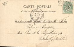 Horóscopo del folklore de la clarividencia de la cartomancia de la POSTAL de la VENDIMIA el bribón de 4 criados de clubs