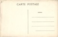 VINTAGE POSTCARD Cartomancy Clairvoyance Folklore the gunner of Good adventure Costumes of festival of Scaer and Bannalec