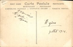 VINTAGE POSTCARD Cartomancy Clairvoyance Folklore a teller of good adventure