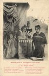 VINTAGE POSTCARD Cartomancy Clairvoyance Folklore Mrs Theresa sleepwalker the extra lucid beautiful mother