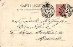 VINTAGE POSTCARD Cartomancy Clairvoyance Folklore Mrs Theresa sleepwalker the extra lucid beautiful mother