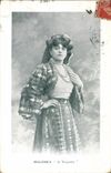 CPA Cartomancie Voyance Folklore Miloska La voyante