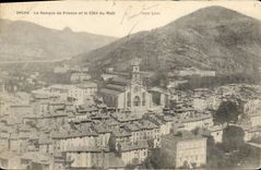 VINTAGE POSTCARD Bank Worthy Banque de France and the Dimension of the South