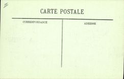 VINTAGE POSTCARD Banque de France and the street Thiers Le Havre Tram