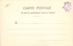 VINTAGE POSTCARD Banque de France Beziers