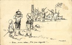 CPA Fantaisie Illustrateur Poulbot 