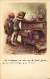 CPA Fantaisie Illustrateur Poulbot 