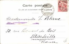 CPA La princesse de Saxe et Andre Giron 