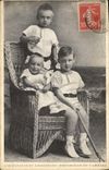 VINTAGE POSTCARD children of Kronprinz Small son of the vampire
