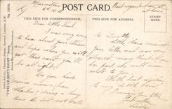 VINTAGE POSTCARD Fantasy Illustrator Child Donald McGill