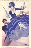 VINTAGE POSTCARD Fantasy Illustrator Andre Messager Veronique the Opera house