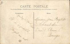 POSTAL Militaria de la VENDIMIA la señal del globo la pausa