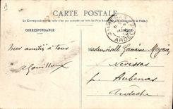 POSTAL Militaria de la VENDIMIA grande el alto