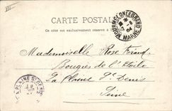 CPA Militaria Camp de Chalons Le rapport 